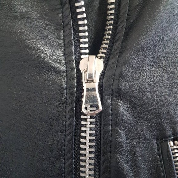 Joe Fresh Vegan Leather Jacket - Picture 4 of 13